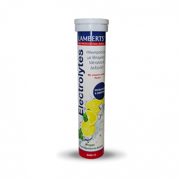 Electrolytes αναβράζοντα δισκία με Γεύση Λεμόνι