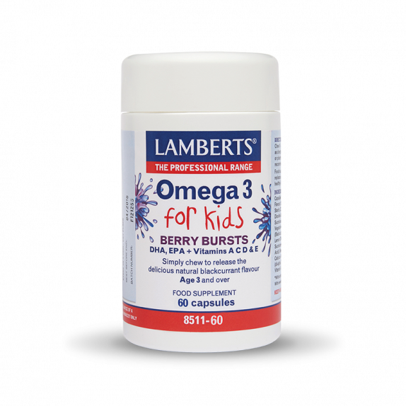 Omega 3 for Kids - Berry Bursts 60 caps
