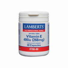 Natural Form Vitamin E 400iu - 60 Natural Form Vitamin E 400iu - 60